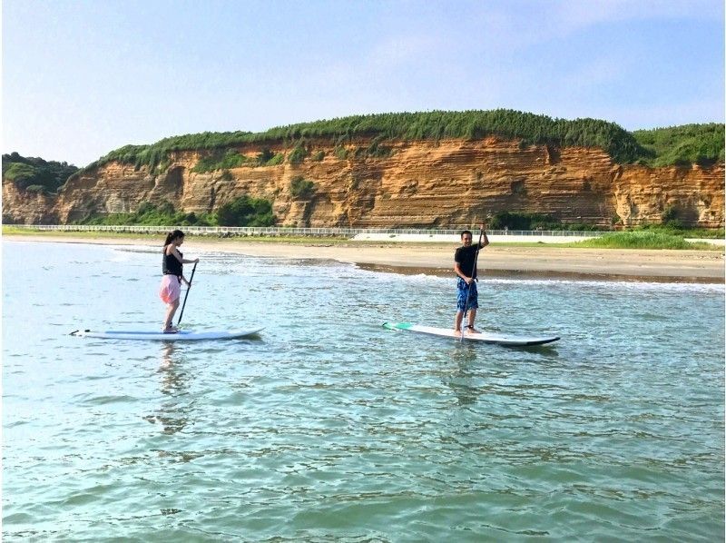 【千葉・銚子】絶景！ロケ地で人気の屛風ヶ浦を眺めながら「SUPクルージング」体験