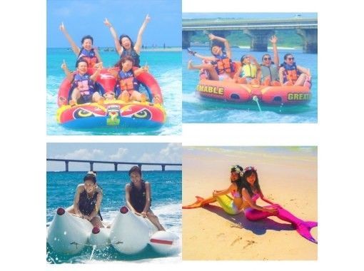 [Okinawa/Miyakojima] Web-only plan! Mermaid photo & 3 types of screaming marine at the most beautiful Maehama beach in the East ♡ Photo data included!の画像