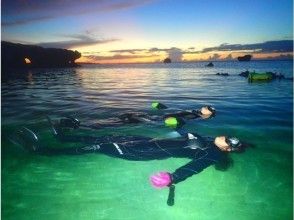 【沖縄・星空＆夜光虫・ナイトシュノーケル】神秘的な夜の青の洞窟へ！大人気GoPro写真＆動画無料！口コミ＆写真満足度Ｎo1