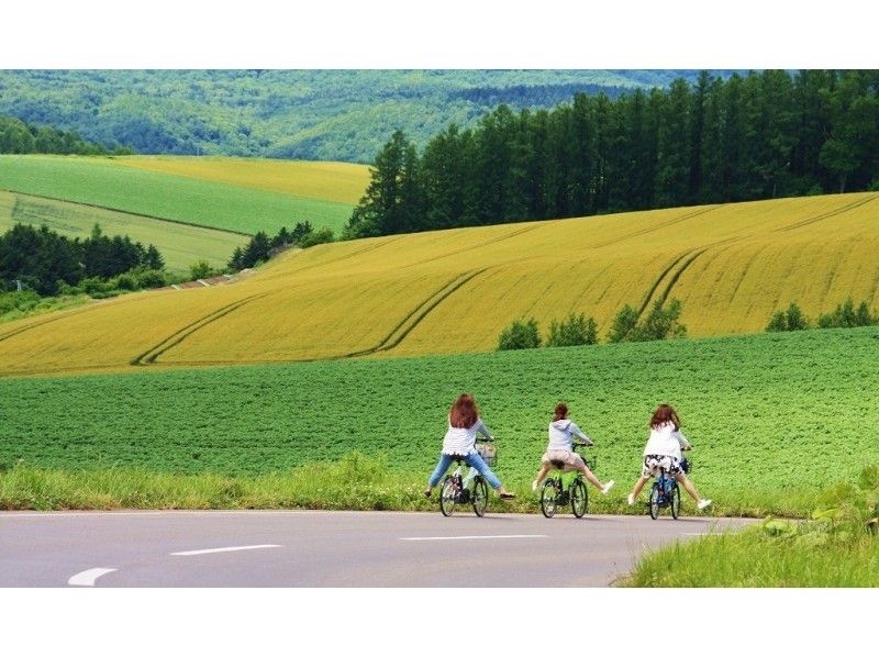 【北海道・美瑛】美瑛の丘サイクリング半日ツアー♪