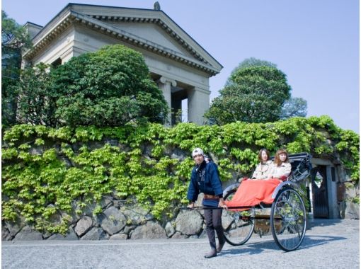 [Okayama / Kurashiki] Great deals for 2 more people! Feel free to visit the beauty district! Sightseeing guided tour by Rickshaw (30-minute charter course)の画像