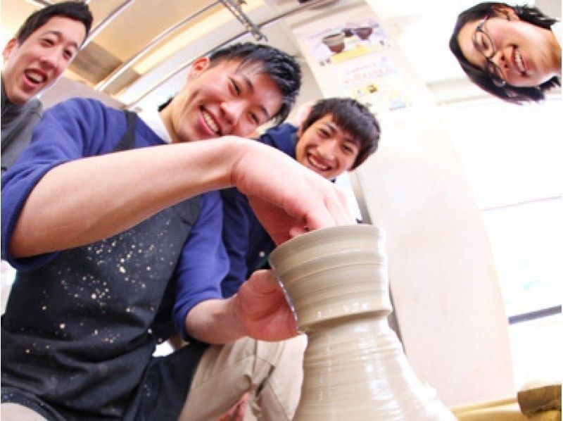 【大阪南堀江☆なんば駅】始めましょ♪　ロクロも回せる陶芸happy体験　電動ロクロ体験