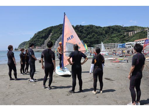 【神奈川・逗子】初心者大歓迎！ウインドサーフィン半日体験コース♪の画像