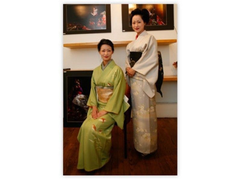 【京都・伏見　着物・衣装レンタル】　自由散策・写真撮影もできる　ゆい髪スタイル町娘プラン
