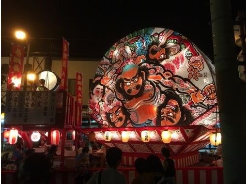【北海道・八雲】北海道三大行灯祭り「八雲山車行列」参加体験の画像