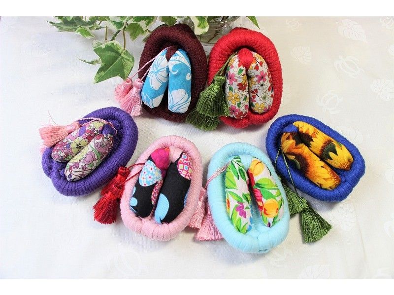 [Kanagawa / Yokohama] Sakuran "Cute Mini Cloth Zori Strap Making Experience" (Click here for reservations up to 2 weeks in advance)の紹介画像