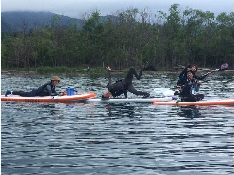 【北海道・千歳・支笏湖】支笏湖☆SUP体験＆ガイド