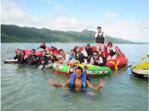 SALE! Ishigaki Island Blue Cave Snorkeling & Marine Sports (3 hours unlimited play) 1-day course with free transfers and lunch!の画像