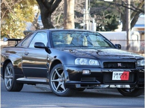 [Chiba/Matsudo] Rent-a-car "Nissan GT-R R34" (from 10 hours) Driving from 21 years old OK!の画像