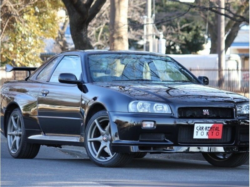 [Chiba/Matsudo] Rent-a-car "Nissan GT-R R34" (from 10 hours) Driving from 21 years old OK!の紹介画像