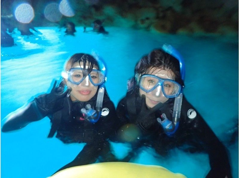 [Okinawa Snorkel] beach Snorkeling ☆ Blue cave course