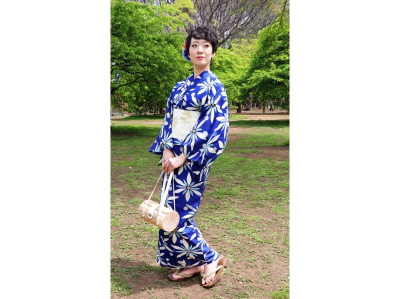 【東京・原宿】原宿を素敵な浴衣姿でお散歩！浴衣プレミアムプラン♪