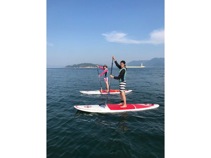 【北海道・SUP体験】透明度の高い支笏湖の湖面をクルージング！SUP体験（半日コース）の画像
