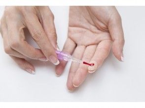 [Tokyo / Ginza] Japan's first! FASTMEDICAL ~ Self-collecting blood from your fingertips " Female 's cancer test with a single drop of blood" results will arrive in the app two days later!