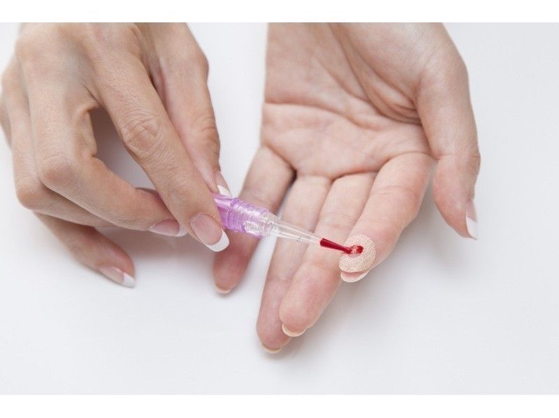 [Tokyo / Ginza] Japan's first! FASTMEDICAL ~ Self-collecting blood from your fingertips " Female 's cancer test with a single drop of blood" results will arrive in the app two days later!の紹介画像