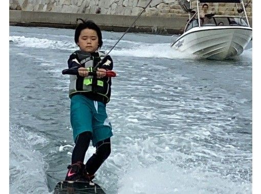 [Kagawa Marugame] Beginners are welcome ☆ Wakeboarding experience ★ (Normal course 20 minutes)の画像