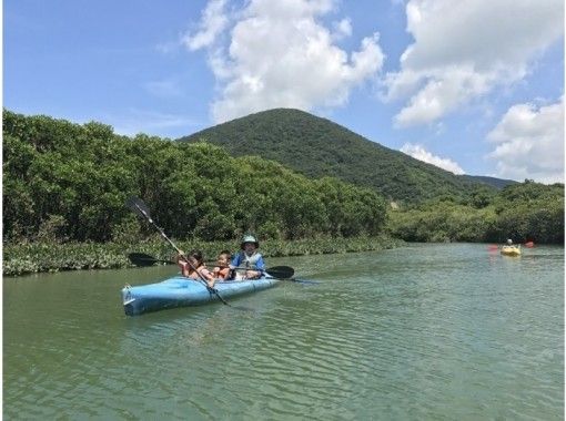[Kagoshima Prefecture, Amami Oshima] 貸 切 Charter · with free transfer 散 策 Mangrove canoe and Kinsakubara walkの画像