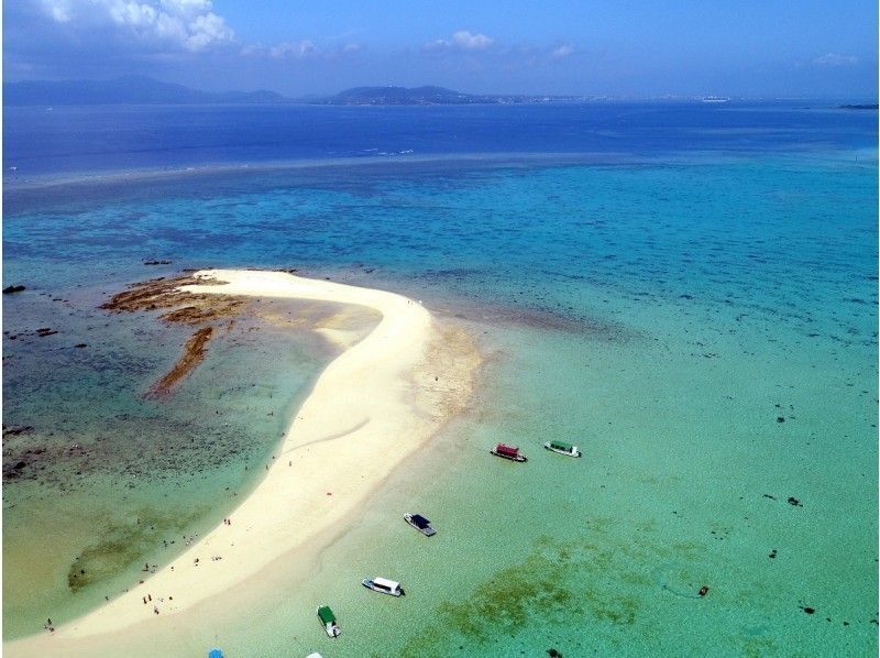 【沖縄・石垣島】SNS映え抜群！絶景の無人島　幻の島上陸＋体験ダイビングツアー☆（大人2名以上～）