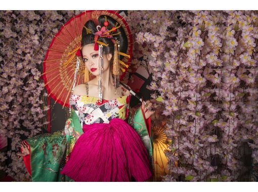 ★お日にち限定割引中★【京都駅徒歩3分】京都で煌びやかに大変身！！「おとめプラン」お一人様でもお友達とも体験可能！の画像