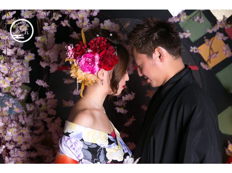 【京都・京都駅】非日常を演出します★花魁体験♪“カップルプラン”