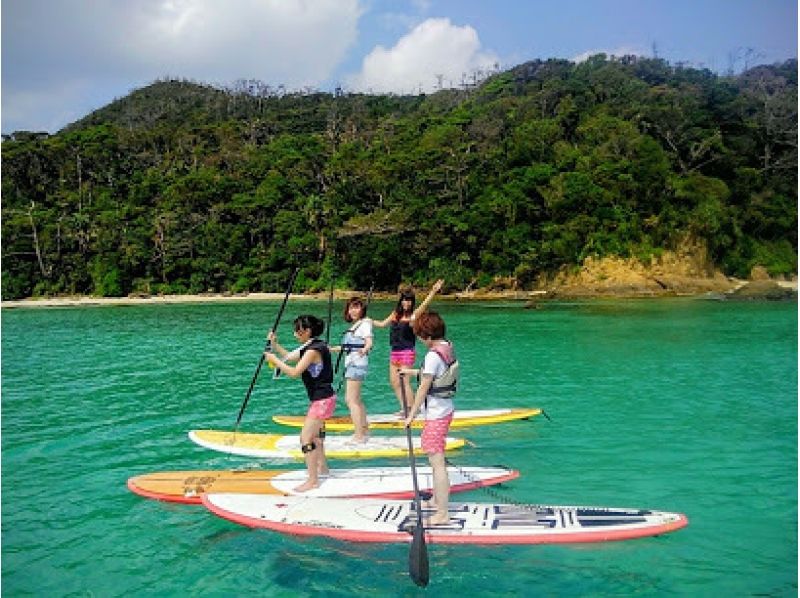 【鹿児島・奄美大島】初心者向け☆SUP（スタントアップパドル）体験