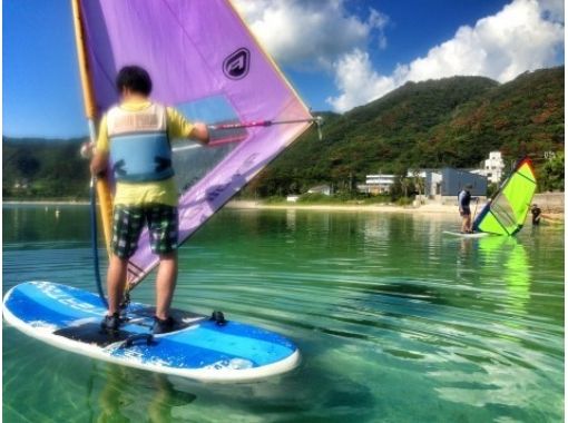 【Kagoshima · Amami Oshima】 For beginners ★ Wind surfing experience courseの画像