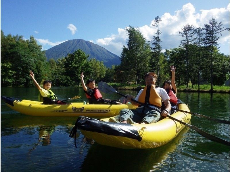 [ฮอกไกโด・ Niseko 】เพลิดเพลินกับ Niseko! พายเรือแคนูอย่างสบาย ๆพายเรือคายัก) ทัวร์♪ตั้งแต่ 3 ขวบตกลง!の紹介画像