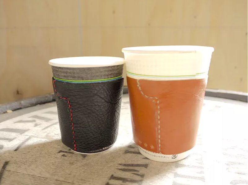 【愛知・名古屋】靴職人のレザークラフト教室☆レザーカップホルダー作り