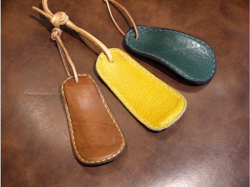 【愛知・名古屋】靴職人のレザークラフト教室☆Mini靴べら作り