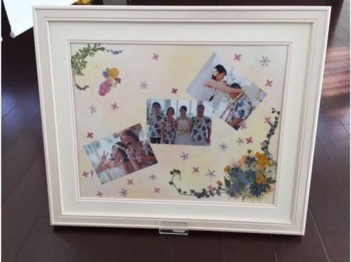 [Gifu / Tarui Town] "Pressed flower frame making experience" where you can make a cute interior using pressed flowers.の画像