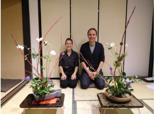 [Kyoto Higashiyama] Beginners of the "Ikebana experience" at Kyomachiya are welcome! Hand-held OK, 3 minutes walk from Higashiyama Stationの画像