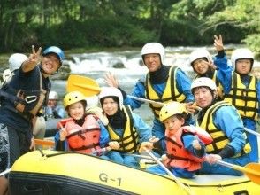 【北海道・南富良野】シーソラプチ川ラフティング ☆ツアー写真のプレゼント付き☆の画像