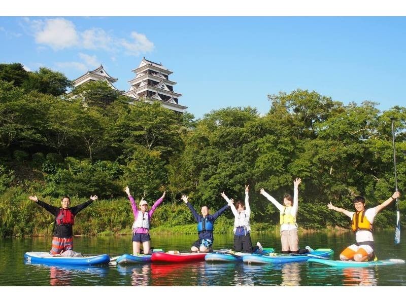 【愛媛・大洲】初心者の方におすすめ!城まちSUPツーリング体験♪嬉しい写真・動画プレゼント付き!の紹介画像