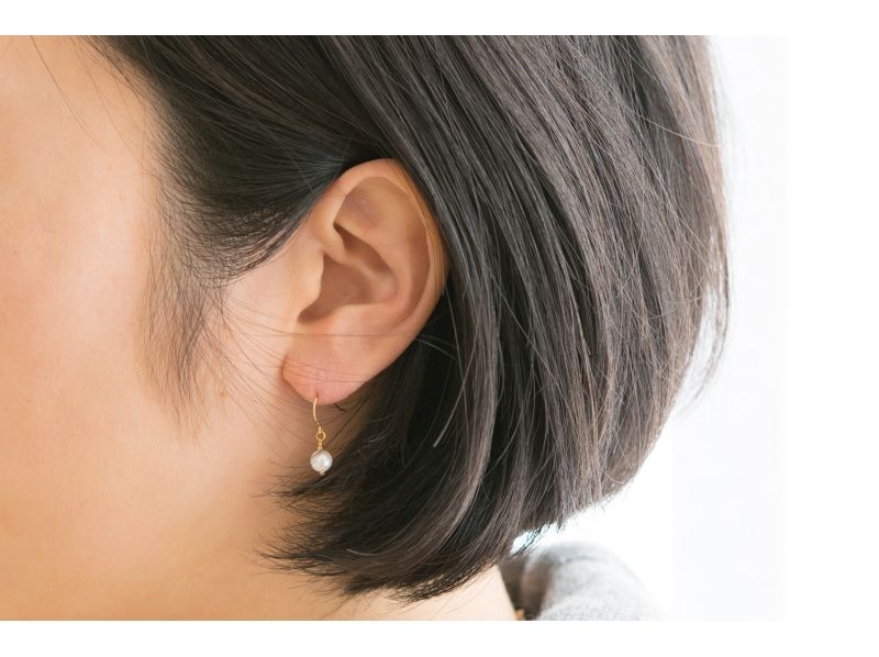 【福岡・糸島】旅の思い出に♪天然石を使ったピアス・イヤリング作り(糸島店)