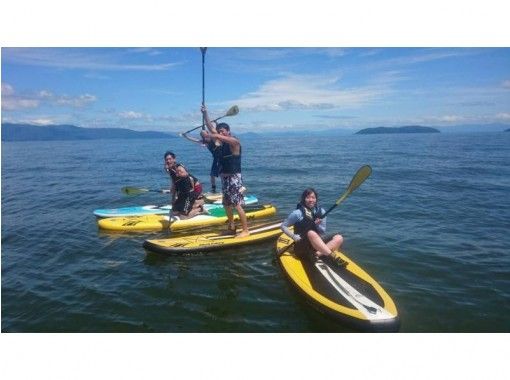 【 Shiga prefecture Biwa Lake】 Stand Up Paddle Experience Courseの画像