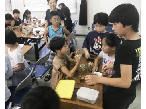 [Hiroshima/ Fukuyama] Ceramic experience from 4 years It is OK empty-handed (Fukuyamaji Town classroom)の画像