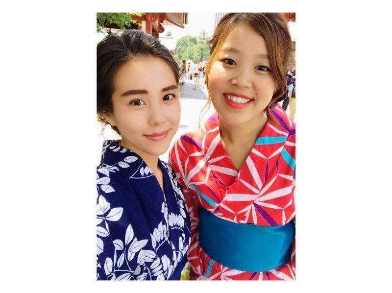 【東京・浅草】浴衣レンタル・ベーシックプラン（女性・夏季限定）