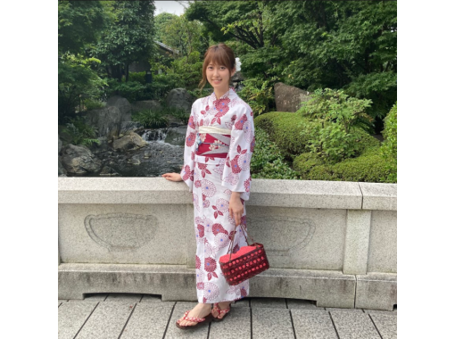 [โตเกียว / อาซากุสะ] เช่าชุดยูกาตะ "แผนพื้นฐาน" เดิน 5 นาทีจากสถานีอาซากุสะ (ผู้หญิง / ฤดูร้อนเท่านั้น)の画像