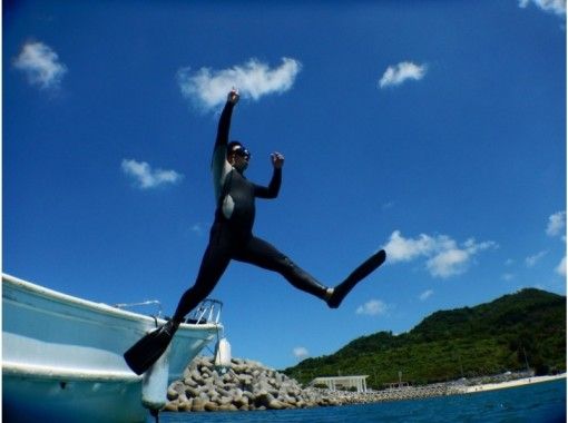 [沖繩島瀨底和明娜]總部港發船♪經驗潛水！の画像