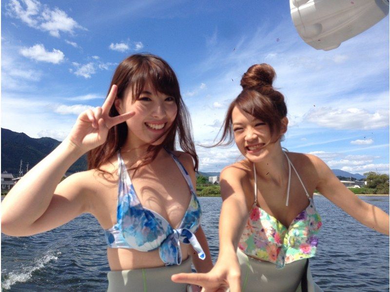 [Shiga ・ Lake Biwa] ☆ Weekday For the first time only ☆ Wakeboarding Special experience plan ♪♪の紹介画像