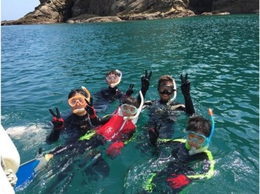 [Beginners welcome] Nichinan Seafood Snorkeling Experience♪ Children from 8 years old can experience! Special benefits available! Underwater commemorative photo giftの画像