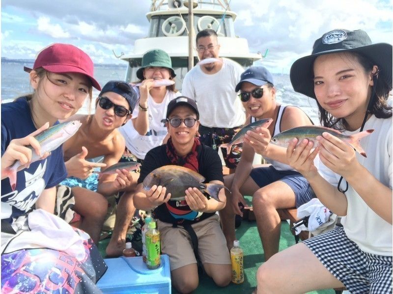 『うみんちゅ船長』と行く！半日船釣り体験ツアー！[初心者・お子様にも！]