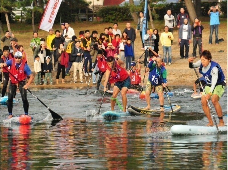 【11/10（日）開催】びわ湖SUP駅伝「ハードボードクラス」（3～4名で参加OK）