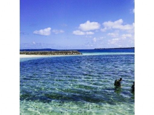 [沖繩宮古島即使是那些誰☆不會游泳初學者！海灘潛水の画像