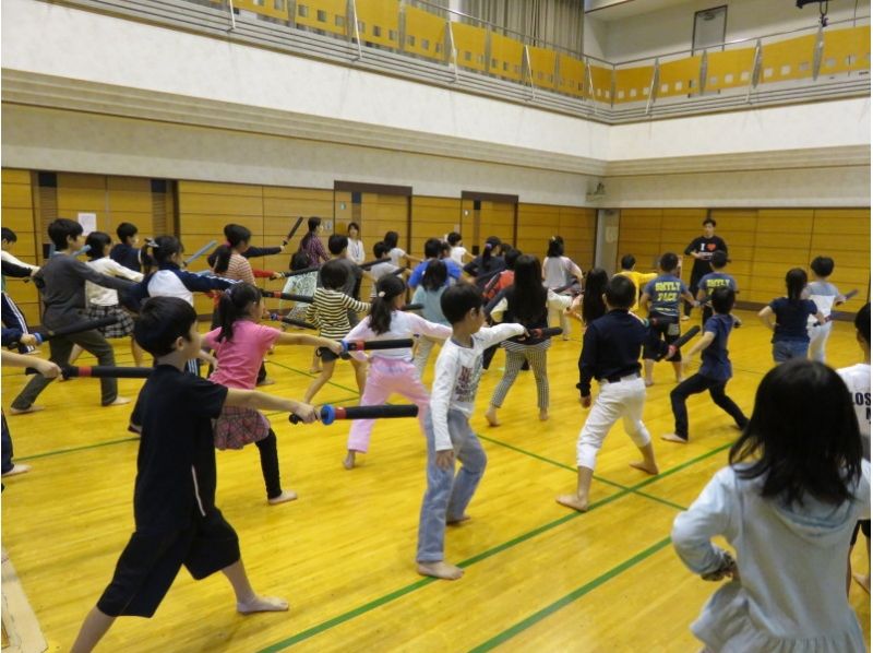 [东京/小泽]即使孩子也可以参加！武士认真的战斗！ “千百乐体验”の紹介画像