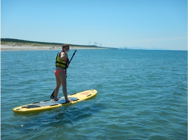 【山形・宮城】海SUP体験 ♪（120分）
