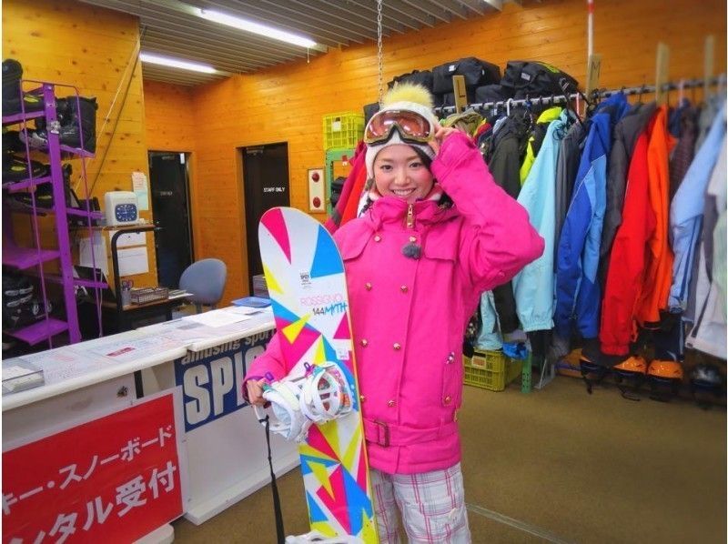 【長野・白馬村】スキー・スノーボード１日レンタル！ウィンタースポーツを手軽に楽しもう！