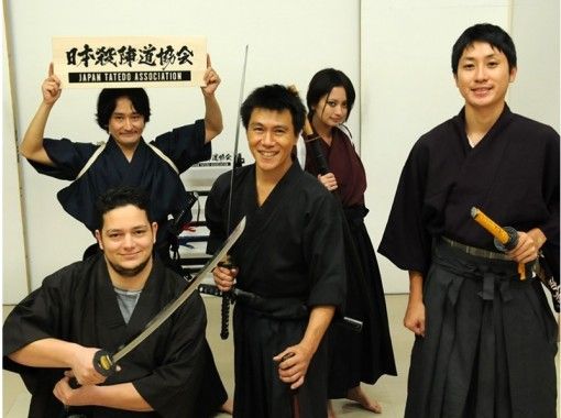 [Tokyo / Taito-ku] Samurai experience-SAMURAI experience-sword fight-KATANA action-From 4 people to up to 15 people!の画像