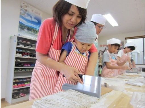 [長野/ wa訪縣]非常適合製作回憶！趣味蕎麥麵製作經驗（120分鐘）3歲即可參加！の画像