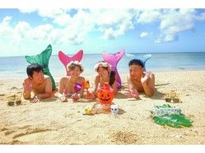 [Okinawa Blue Cave] Mermaid & Blue Cave Snorkel half-day set course! Satisfaction plan for 1 group charter